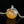 Load image into Gallery viewer, Vintage Yellow Jadeite Pumpkin Pendant, Sterling Silver

