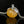 Load image into Gallery viewer, Vintage Yellow Jadeite Pumpkin Pendant, Sterling Silver

