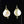 Load image into Gallery viewer, Vintage Button Baroque Pearl Diamond Earrings in 14K Gold - Boylerpf
