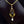 Load image into Gallery viewer, 10K Gold Art Nouveau Pearl Sapphire Lavaliere Necklace - Boylerpf
