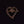 Load image into Gallery viewer, Antique Victorian Garnet Witches Heart Brooch Pin
