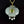 Load image into Gallery viewer, Vintage 14K Gold Carved Jade Peridot Pearl Pendant Necklace - Boylerpf
