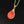 Load image into Gallery viewer, 14K Gold Natural Salmon Coral Teardrop Pendant Necklace - Boylerpf
