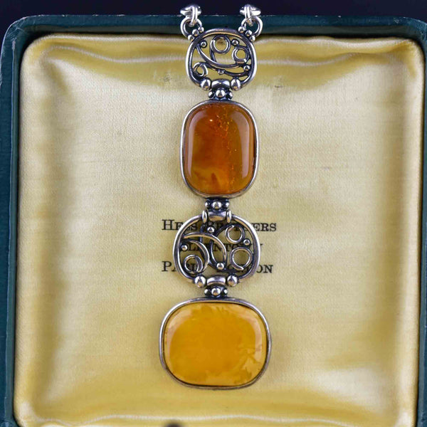 Genuine Butterscotch Amber Pendant from The Amber Gift Shop Collection