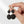 Load image into Gallery viewer, Antique Victorian Irish Bog Oak Castle Earrings - Boylerpf
