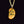Load image into Gallery viewer, Vintage 9K Gold Dendritic Honey Opal Lucky Bean Necklace
