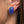 Load image into Gallery viewer, Vintage Blue Chalcedony Scarab Clip On Earrings - Boylerpf
