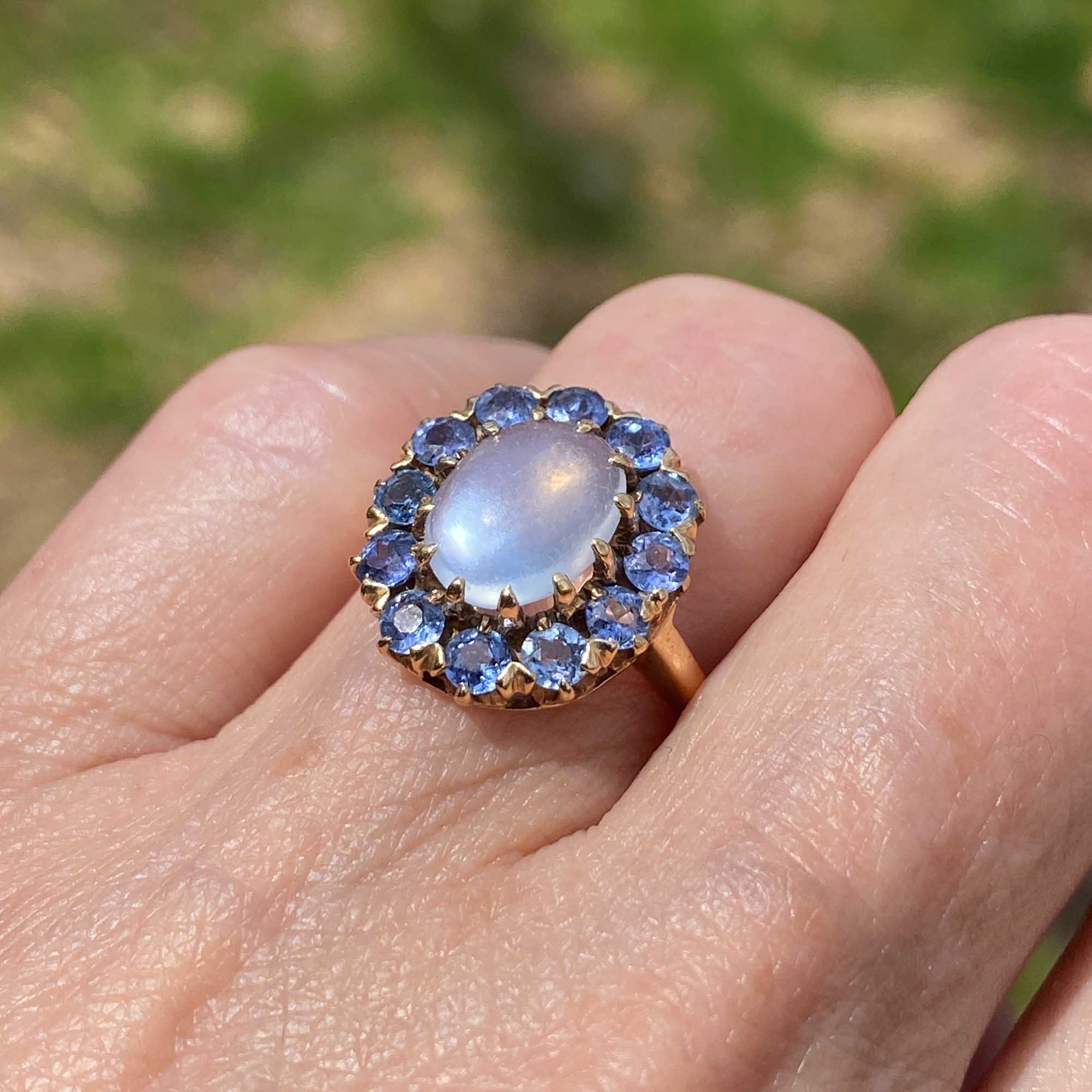 Moonstone Engagement Rings