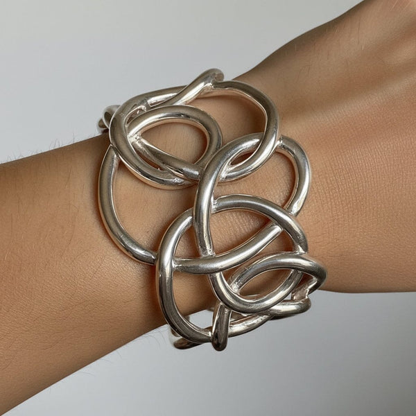 Angela Cummings Sterling Silver Knot Cuff Bracelet