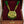 Load image into Gallery viewer, Vintage Thewa 18K Gold Enamel Green Glass Necklace
