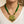 Load image into Gallery viewer, Vintage Thewa 18K Gold Enamel Green Glass Necklace
