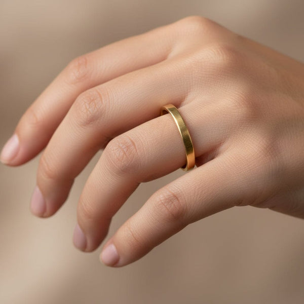 Vintage 14K Gold Stacking Wedding Ring Band