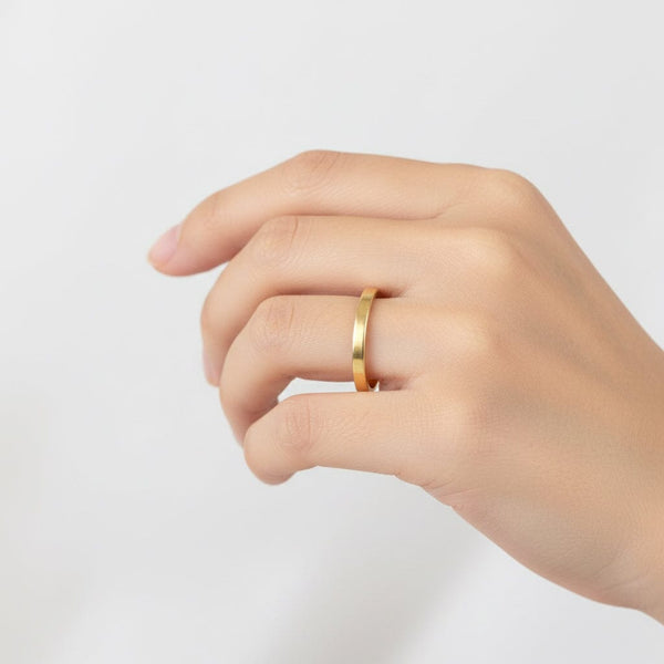 Vintage 14K Gold Stacking Wedding Ring Band