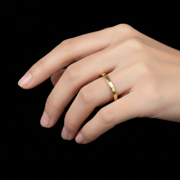 Vintage 14K Gold Stacking Wedding Ring Band