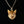 Load image into Gallery viewer, Antique 14K Gold Ruby Eye Fox Pendant Necklace - Boylerpf
