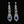 Load image into Gallery viewer, Art Deco Platinum Ceylon Sapphire and Diamond Earrings - Boylerpf
