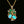 Load image into Gallery viewer, Vintage Gold Floral Motif Diamond Emerald Opal Pendant - Boylerpf
