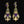Load image into Gallery viewer, Antique Austro Hungarian Amethyst Emerald Pearl Earrings
