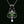 Load image into Gallery viewer, Antique Platinum Bow &amp; Arrow Enamel Emerald Diamond Necklace - Boylerpf
