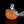 Load image into Gallery viewer, Vintage Orange Jade Pumpkin Charm Sterling Silver Pendant
