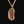 Load image into Gallery viewer, Vintage Moss Agate Lucky Bean Pendant in 9K Gold
