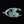 Load image into Gallery viewer, Antique Edwardian Connemara Marble Shamrock Wishbone Brooch
