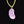 Load image into Gallery viewer, Vintage 9K Gold Lavender Jade Bean Necklace
