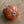 Load image into Gallery viewer, Petite Orange Jadeite Pumpkin Pendant with Sterling Silver Leaves

