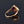 Load image into Gallery viewer, Retro Fine Gold Ruby Trillion Cut Ring, Maltese Cross - Boylerpf
