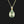 Load image into Gallery viewer, Vintage 10K Gold Pear Fancy Cut Prasiolite Pendant Necklace - Boylerpf
