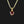 Load image into Gallery viewer, Vintage 10K Gold Diamond Garnet Heart Pendant Necklace - Boylerpf
