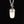 Load image into Gallery viewer, Vintage Carved Silver White Chalcedony Acorn Pendant Necklace - Boylerpf
