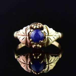 Vintage 10K Gold Lindy Star Sapphire Ring - Boylerpf