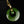 Load image into Gallery viewer, Vintage 14K Gold Jade Target Pendant Necklace - Boylerpf
