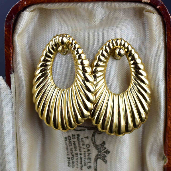 Share more than 144 vintage 14k gold hoop earrings