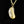 Load image into Gallery viewer, Vintage 18K Gold Rutilated Quartz Bean Pendant Necklace - Boylerpf
