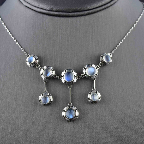 The Salty Gem Moonstone Necklace