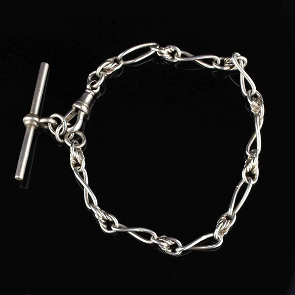 Sterling Chain Bracelet Watch