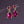 Load image into Gallery viewer, 10K Gold Diamond Pear Cut Ruby Earrings - Boylerpf
