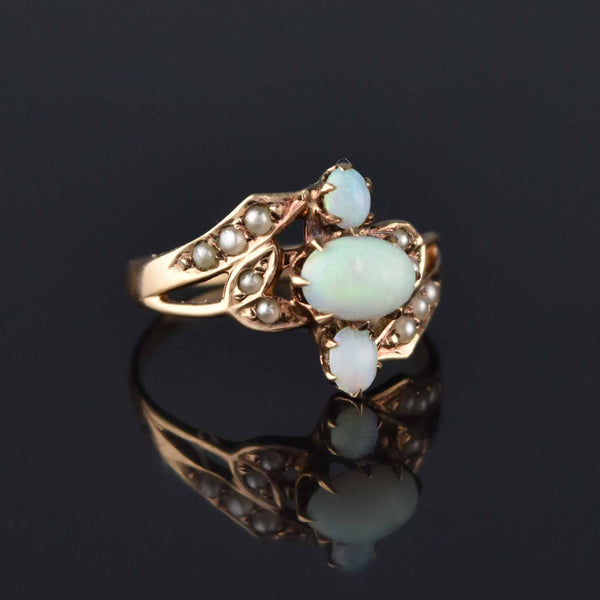 Sentimental Antique Georgian Wild Pearl & Diamond Ring – Fetheray
