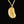 Load image into Gallery viewer, Vintage Gold Rutilated Quartz Bean Pendant Necklace - Boylerpf
