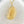 Load image into Gallery viewer, Vintage Gold Rutilated Quartz Bean Pendant Necklace - Boylerpf
