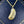 Load image into Gallery viewer, Vintage 18K Gold Rutilated Quartz Bean Pendant Necklace - Boylerpf
