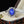 Load image into Gallery viewer, Diamond Halo Cornflower Blue Star Sapphire Ring - Boylerpf
