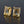 Load image into Gallery viewer, 18CTW 14K Gold Emerald Step Cut Citrine Stud Earrings - Boylerpf
