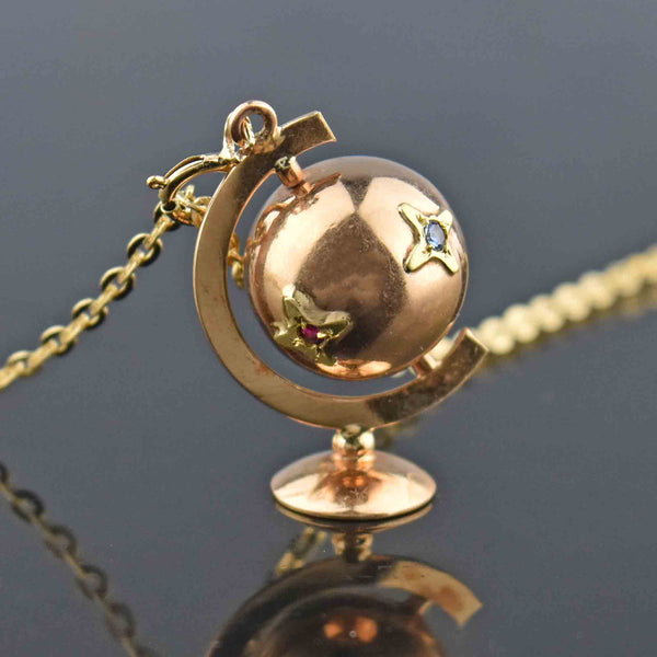 9 kt Yellow Gold Golden Globe Pendant - Cape Diamond Exchange | Shop Jewelry  Online