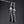 Load image into Gallery viewer, Antique Silver French Jet Long Dangle Earrings - Boylerpf
