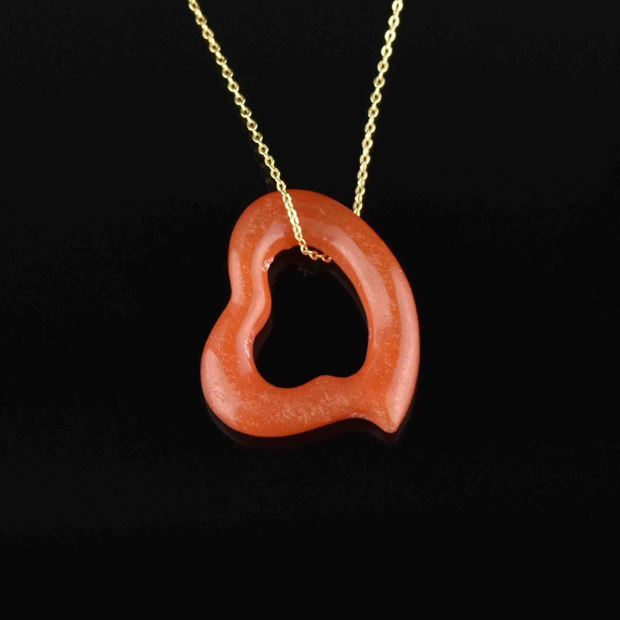 Pendentif cœur Arbre de vie multicolore Neuf ! (Neuf (Voir