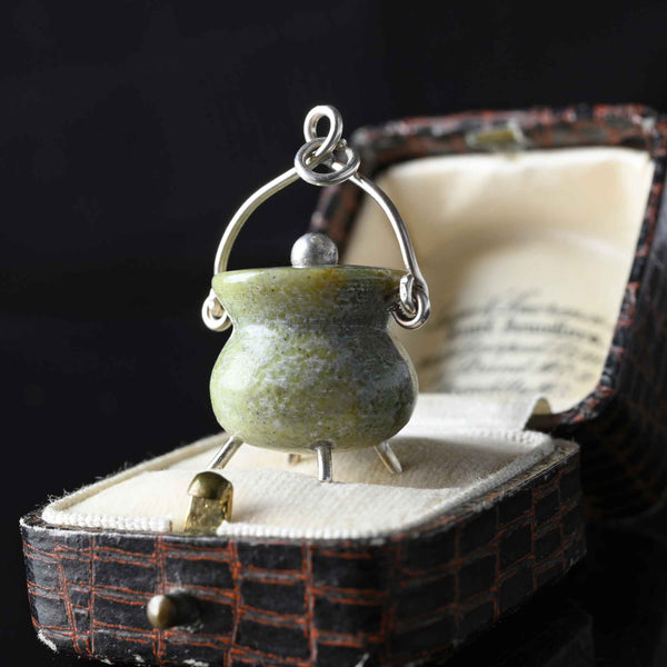 Antique Scottish Connemara Kettle Pot Pendant - Boylerpf