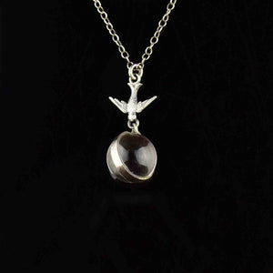 Silver Swallow Pools of Light Necklace - Boylerpf